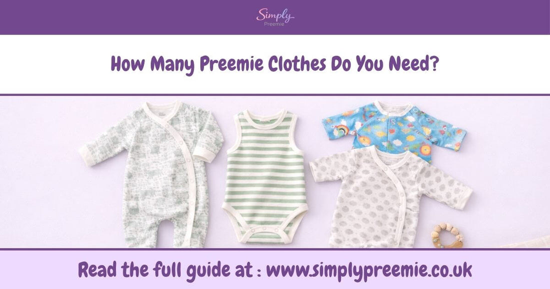How many preemie clothes do you need for a premature baby — Simply Preemie